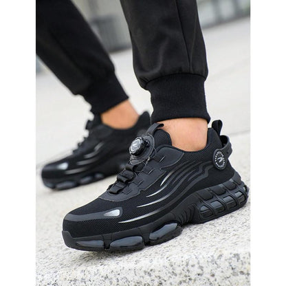 Unisex Anti-Smash Safety Work Boots with Steel Toe Cap