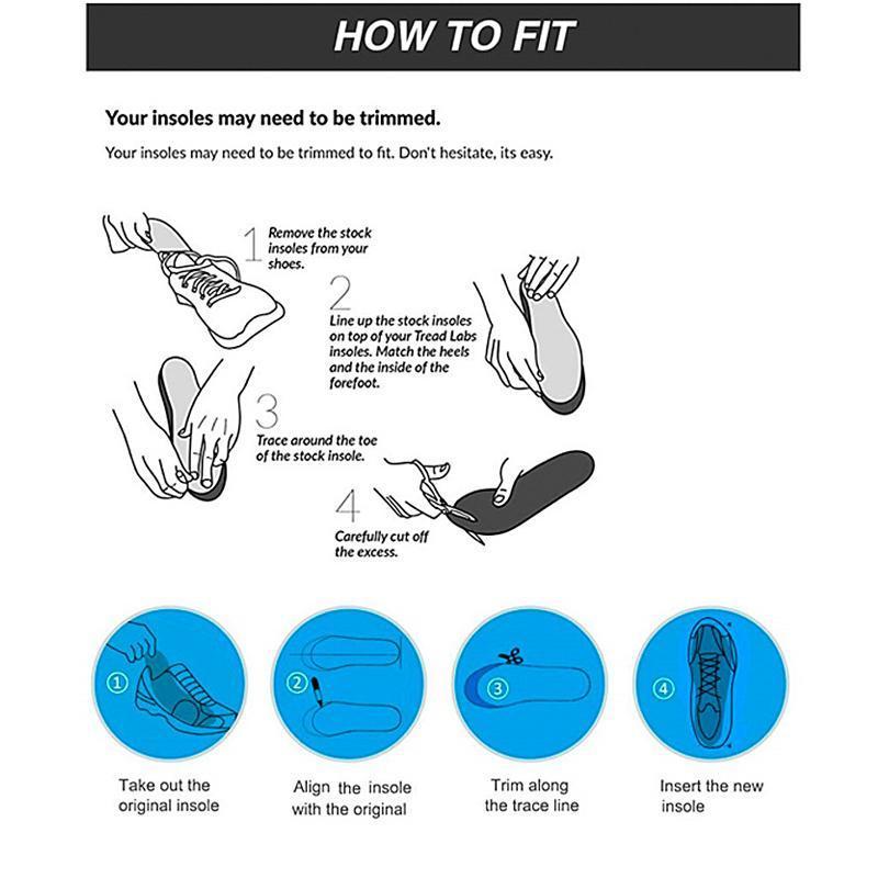 FootForms All-Day Comfort Support Insoles